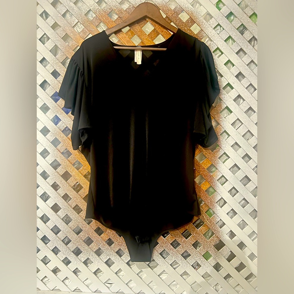 Topia Black Women's Bodysuit size 3x